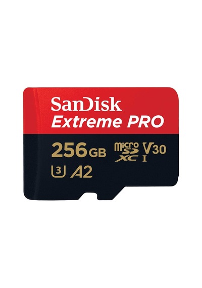 Ayrex 256 Gb Extreme Pro Microsdxc Kartı + Sd Adaptörü + Rescuepro Deluxe, 200 Mb/sn'ye Kadar, A2 App Performance, Uh