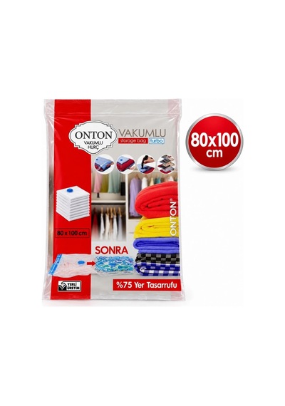 80x100 Vakumlu Hurç Çok Renkli