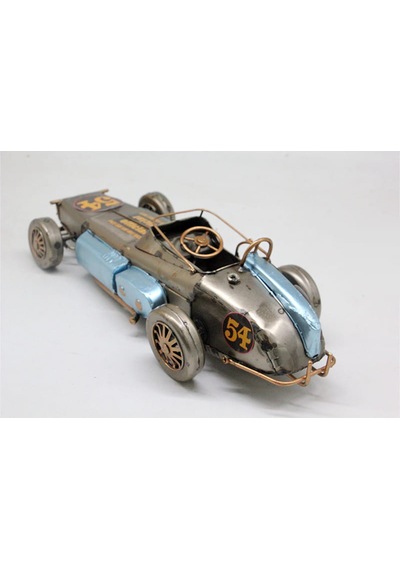 Dekoratif Metal Yarış Arabası C1608 Model