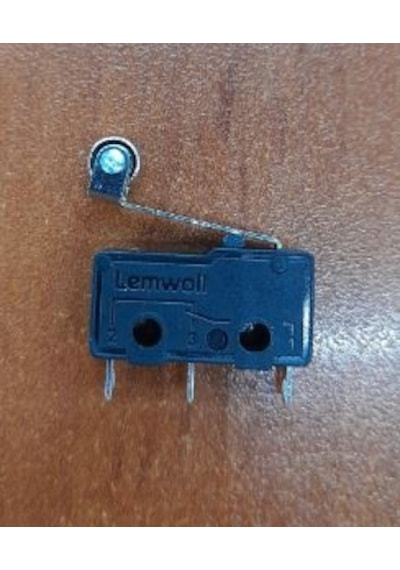 Micro Switch Lehim Bacak Makaralı 5A/250Vac
