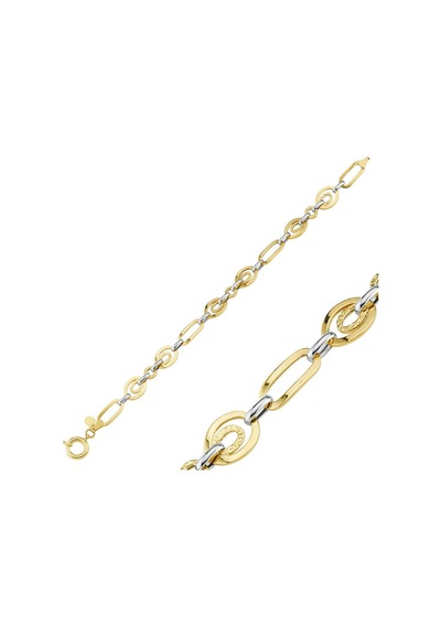 Sembolgold Altın Bileklik Hallow Modeli Blk-0564 Sarı Altın