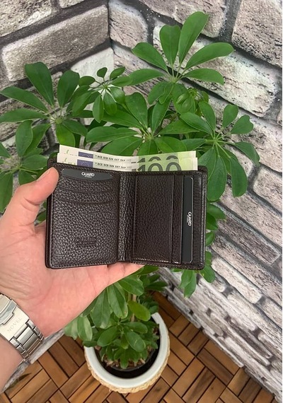 Guard Dustin Kahverengi Hakiki Deri Erkek Cüzdanı P706 Kahverengi