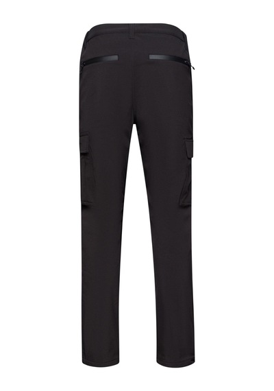 2as Barunas Erkek İnce Softshell Kargo Pantolon Siyah