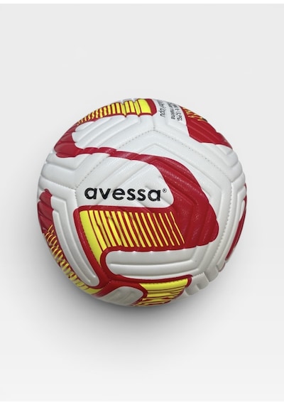 Ft-900 5 Numara Futbol Topu 4 Astar 420-430 Gr Makine Dikişli Halı Saha Maç Antrenman Topu Kırmızı