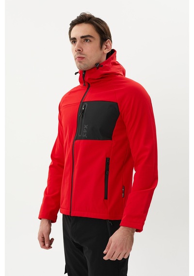 Exuma Erkek Kırmızı Softshell Mont 2011120-657 657-red