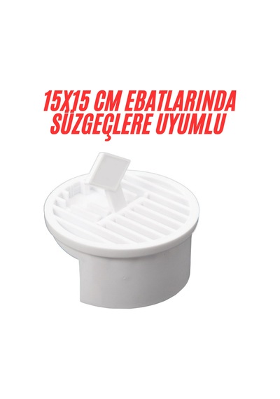 15x15 Süzgeçler İçin Gider Kapağı, Yer Süzgeci, Izgarası Gider Kapağı, Yer Süzgeci Süzeği