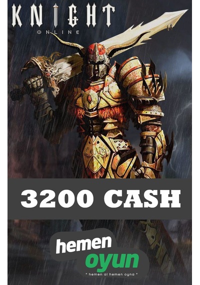 Hemenoyun Knight Online 3200 Cash