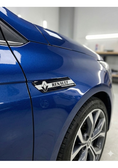 Damla Sticker Renault Dizayn Tasarım Çamurluk Logosu - Çamurluk Logosu Renault