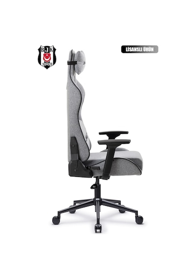 Fanchair X Beşiktaş Goal Gri Kumaş Lisanslı Oyuncu Koltuğu-69