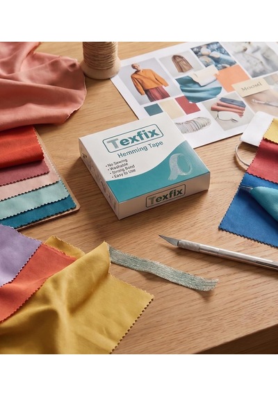 Texfix Tela 50 M / 20 M / 10m - 2 Cm, Amerikan Tela, Şerit Tela,paça Bandı, Oeko-tex Belgeli 10 M - 2 Cm Diğer
