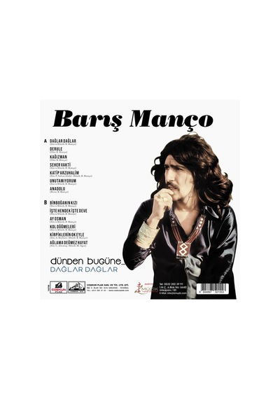Barış Manço - Dağlar Dağlar Renkli Plak