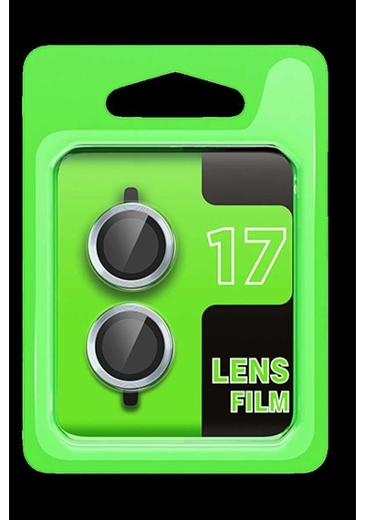 İphone 17 Raze Metal Kamera Lens - Açık Mavi Diğer