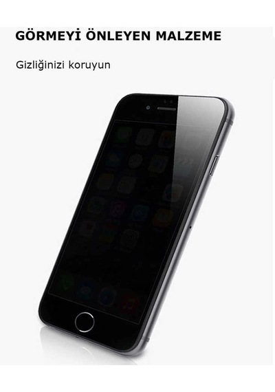 Apple İphone Se 2022 Zore Kor Privacy Cam Ekran Koruyucu