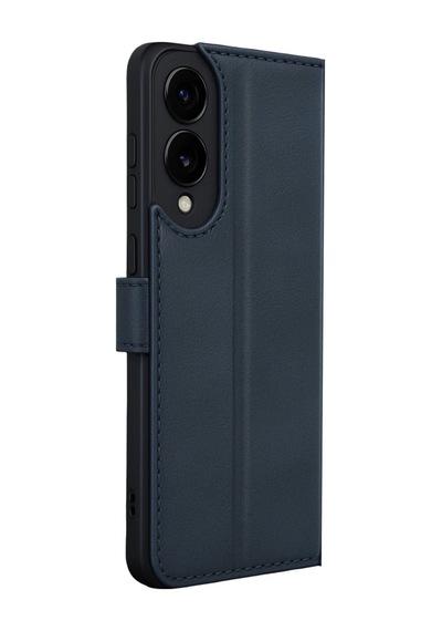 Samsung Uyumlu Galaxy S25 Edge Trend S Plus Kapaklı Kılıf Lacivert,