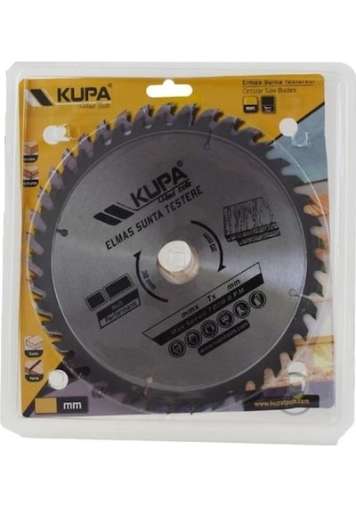Kupa Ahşap Sunta Elmas Testere 190 Mm X 40t X 30 Mm.