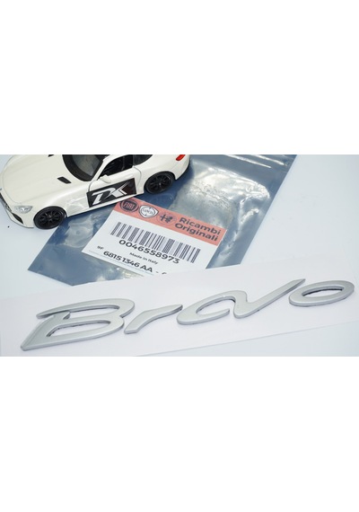 Dk Tuning Fiat Bravo Bagaj Gri Abs 3m 3d Yazı Logo Amblem