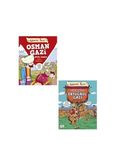 Osman Gazi Büyük Kurucu + Gizli Kurucu Ertuğrul Gazi 2 Kitap