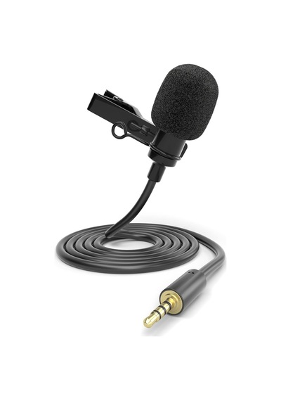 Akıllı Telefon Ve Tabletler İçin Lv-1 Yaka Mikrofonu 3,5mm Mic Canlı Yayın, Röportaj, Toplantı Youtube İçin Mükemmel