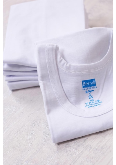 Berrak 2'li Erkek Çocuk Atlet Beyaz
