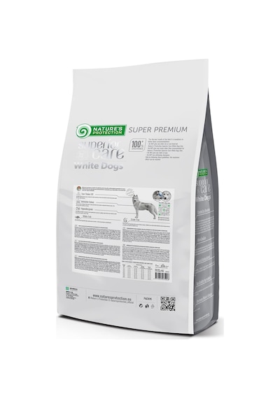 Superior Care Beyaz Tüylü Köpekler İçin Tahılsız Beyaz Balıklı Tüm Irklar Ve Tüm Yaşam Evreleri Köpek Maması 4kg