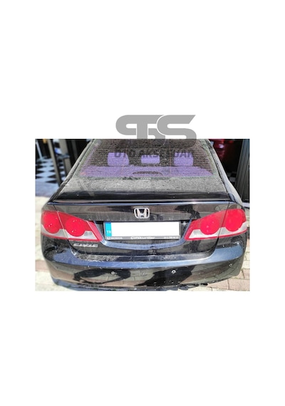 Honda Civic Fd6 Bagaj Üstü Black Piano Spoiler Bagaj Çıtası (Sts Oto Aksesuar) 01