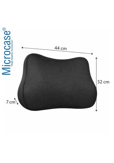 Microcase Ortopedik Memory Foam Nefes Alabilen Kumaş Oto Ve Koltuk Sırt Dayama Minderi Al5520