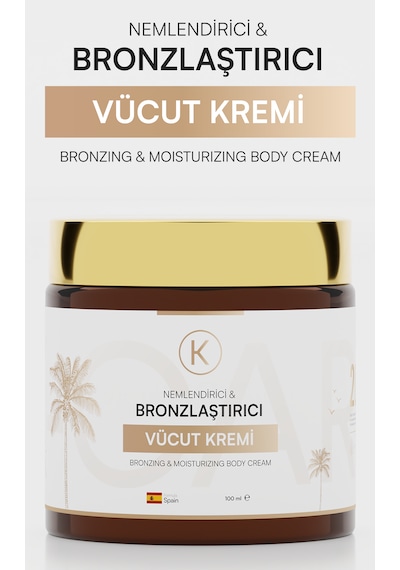 K K-care Cosmetics Bronzlaştırıcı Vücut Kremi 100 ML