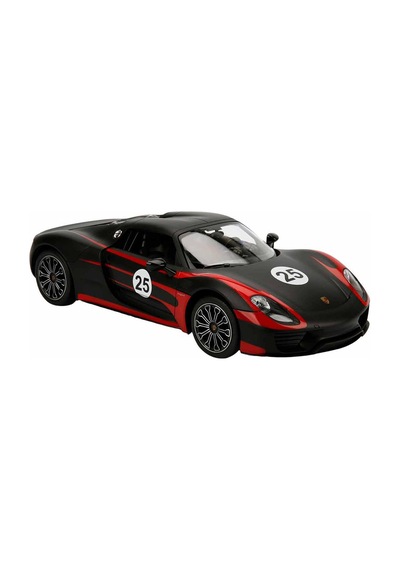 Sunman Oyuncak 1:14 Uzaktan Kumandalı Porsche 918 Spyder Weissach Işıklı Araba - Kırmızı Standart Kırmızı