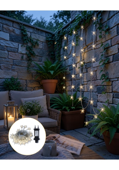 Yıldız Led Aydınlatma 20 Ledli 5 Metre Günışığı Uczzz5myıldızled-7 Çok Renkli