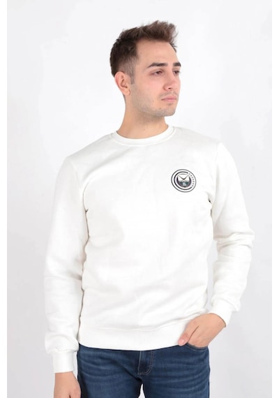 Cazador Erkek Sweatshirt Ekru 5140 25ke90000060 E90011 Ekru