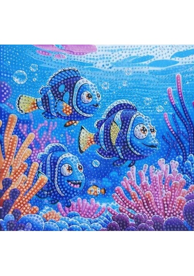5d Elmas Taş İşleme Kiti Tablo 25x25 Cm - Diamond Painting Set - Dıy Kiti Mtx17355