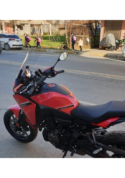 Motocam Yamaha Tracer 700 Ön Cam 2021-2026 Model 59cm Şeffaf Renkli 4mm Uzun