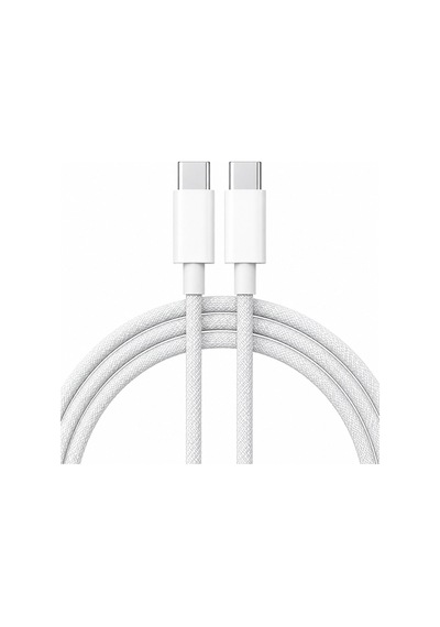 45w Type-c Hızlı Şarj Adaptörü Usb-c To C Kablo Seti 1 Metre Beyaz