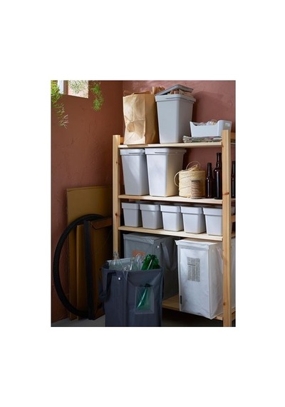 Ikea Ivar Yan Ünite, Çam, 30x124 Cm