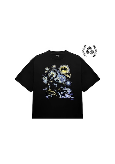 Tarzsokak Batman Arkham Knight Vintage Y2k Tee T-shirt Baskılı Bej