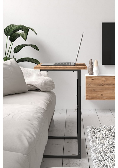 Çam/siyah Yükseklik Ayarlı Laptop Masası, Çalışma Masası, Bilgisayar Masası, Metal Ayaklı Atlantik Çam Çam/siyah Yükseklik Ayarlı Laptop Masası, Çalışma Masası, Bilgisayar Masası, Metal Ayaklı Atlantik Çam