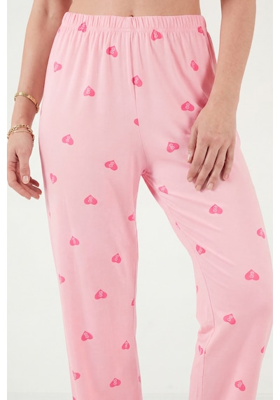 Lela Bayan Pijama Takımı 65750101y Açık Pembe