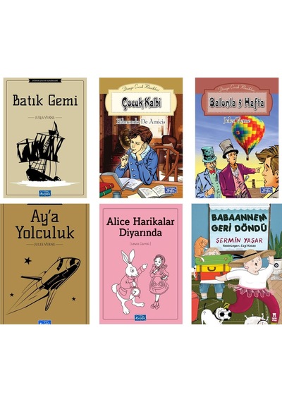 Babaannem Geri Döndü Ortaokul 6 Kitap Set