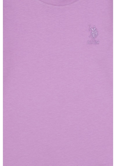 U.s. Polo Assn. Kız Çocuk Lila Tişört Basic 50317923-vr034 Lıla