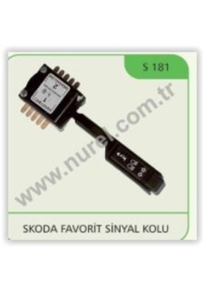 NUREL S181 Sinyal Kolu Skoda Favorıt