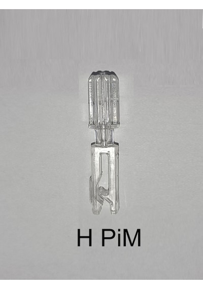 Akıllı Dikey Perde Pimi H Tip Değiştirelebilir Vagon Uyumlu 10 Adet