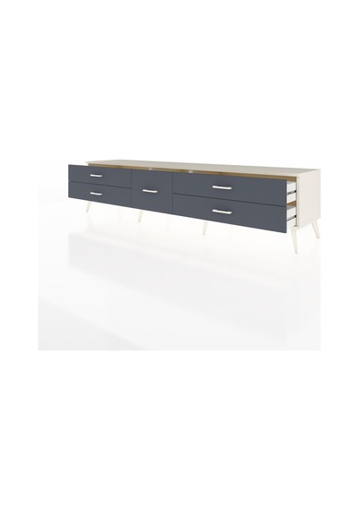 Hyperion Tv Ünitesi 5 Çekmeceli 220x44x51 Aytaşı-aytaşı/antrasit Aytası/antrasıt - Aytası Hyperion Tv Ünitesi 5 Çekmeceli 220x44x51 Aytaşı-aytaşı/antrasit Aytası/antrasıt - Aytası