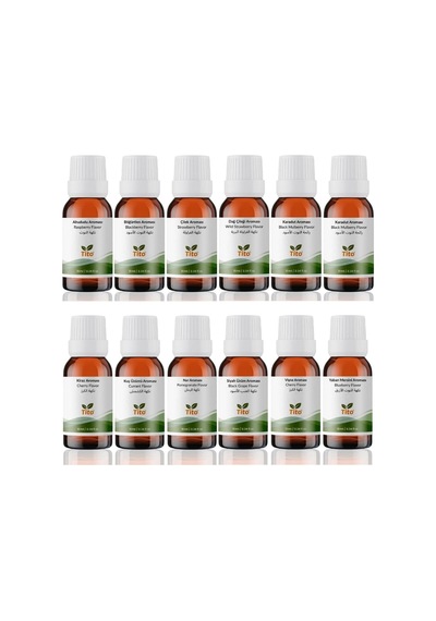 Kırmızı Orman Meyveleri Aroma Seti 12 Parça