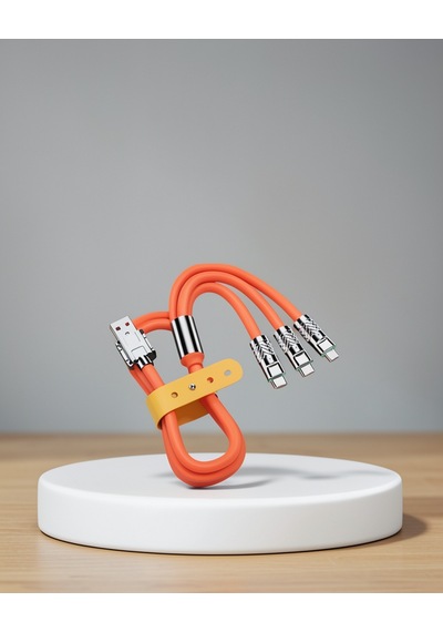 120w Şarj Kablosu, 1.2m Dolaşmaya Dayanıklı Çinko Alaşımlı Usb 0