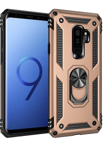 Galaxy S9 Plus Kilif Zore Vega Yüzüklü Standli Zirh Kilif 556703163
