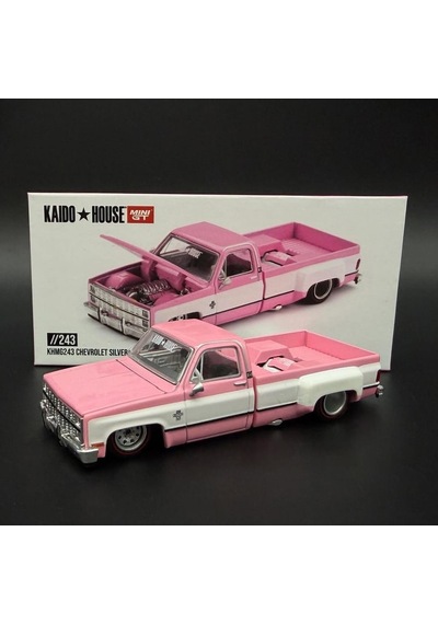 Kaido House Mini Gt Chevrolet Silverado Dually Vintage Spec V2 Pink 243 1/64 2026