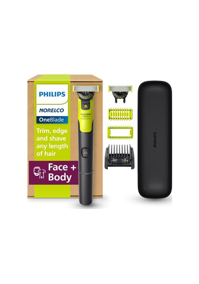 Philips Norelco Oneblade 360 Bağlantılı - Hibrit Yüz Ve Vücut Elektrikli Düzeltici, Tıraş Makinesi Ve Bakım Mak Diğer