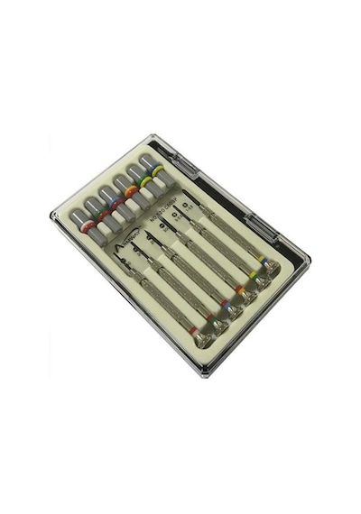Armway S20c603p Plastik Kutulu Saatçi Tornavida Seti 6 Parça + 12 Ad.yedek