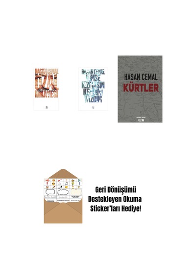 Özal Hikâyesi + Kimse Kızmasın Kendimi Yazdım + Kürtler + Okuma Sticker'ları
