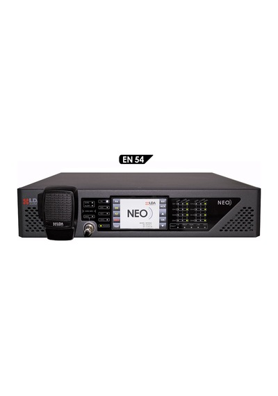 Lda Neo 8060 En 54-16 Acil Anons Ve Seslendirme Santrali - 8 X 120w, 8 Bölge